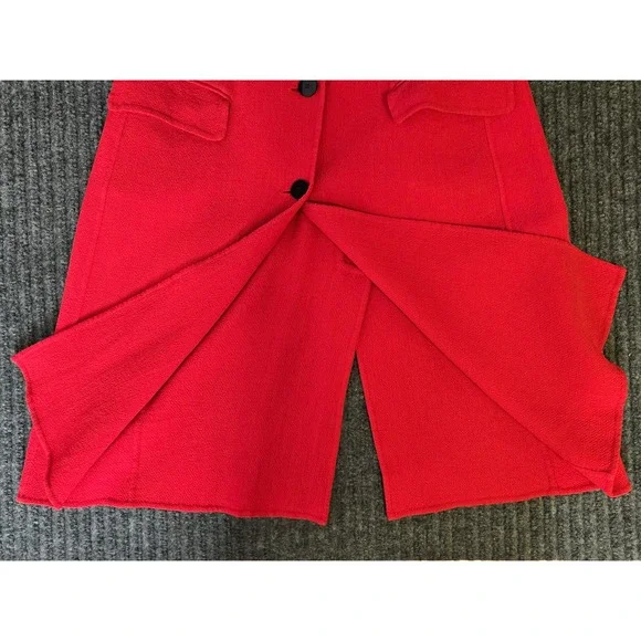 Red Women's Coat - Picture 6 of 12